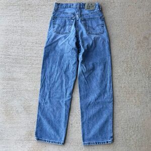 Vintage 90s Made in USA Levis SilverTab Loose Fit Student Jeans W25 L27 Light